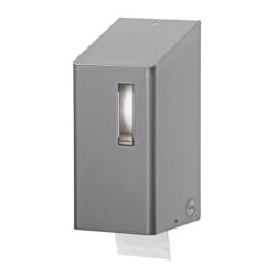 SanTRAL Toiletrolhouder 2rols RVS