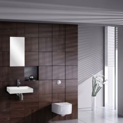 Differnz Flat small losse fontein keramiek - wit