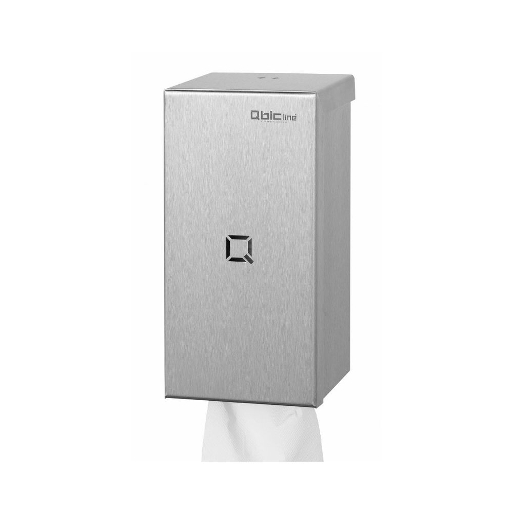 Qbic-line toilet-tissuedispenser RVS QTT2 SSL
