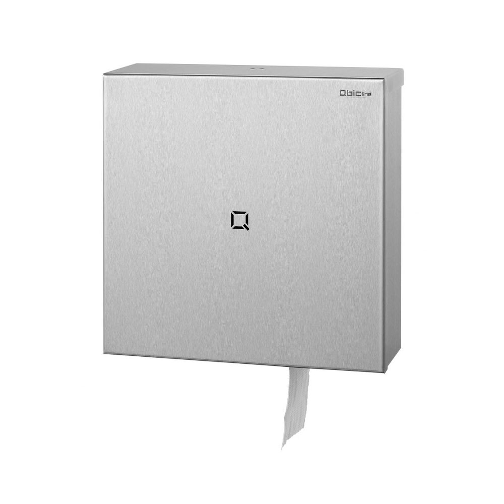 Qbic-line jumboroldispenser groot RVS QTR1L SSL