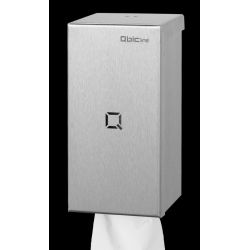Qbic-line poetsroldispenser klein RVS QCPTS SSL