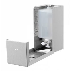 Qbic-line zeepdispenser 800ml RVS QSDR08 SSL