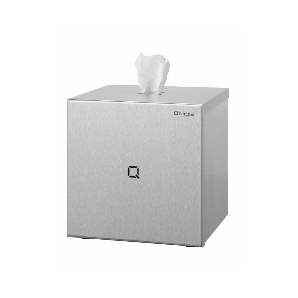 Qbic-line Poetsrolhouder RVS tafelmodel QCPTT SSL