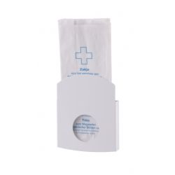 Dutch Bins hygiënezakjesdispenser wit papier/plastic ACHBDSEP