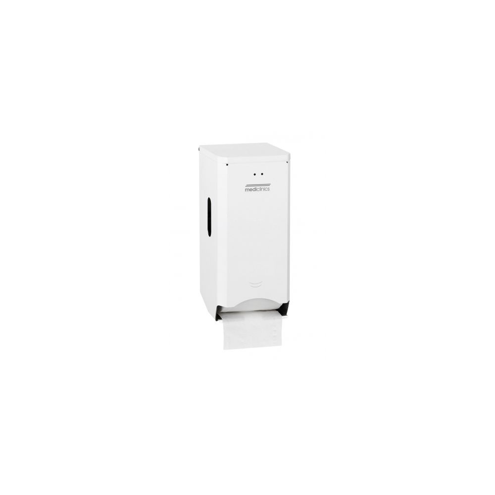 Mediclinics toiletrolhouder (2 rollen) wit PR2784