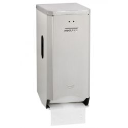 Mediclinics toiletrolhouder (2 rollen) RVS PR2784