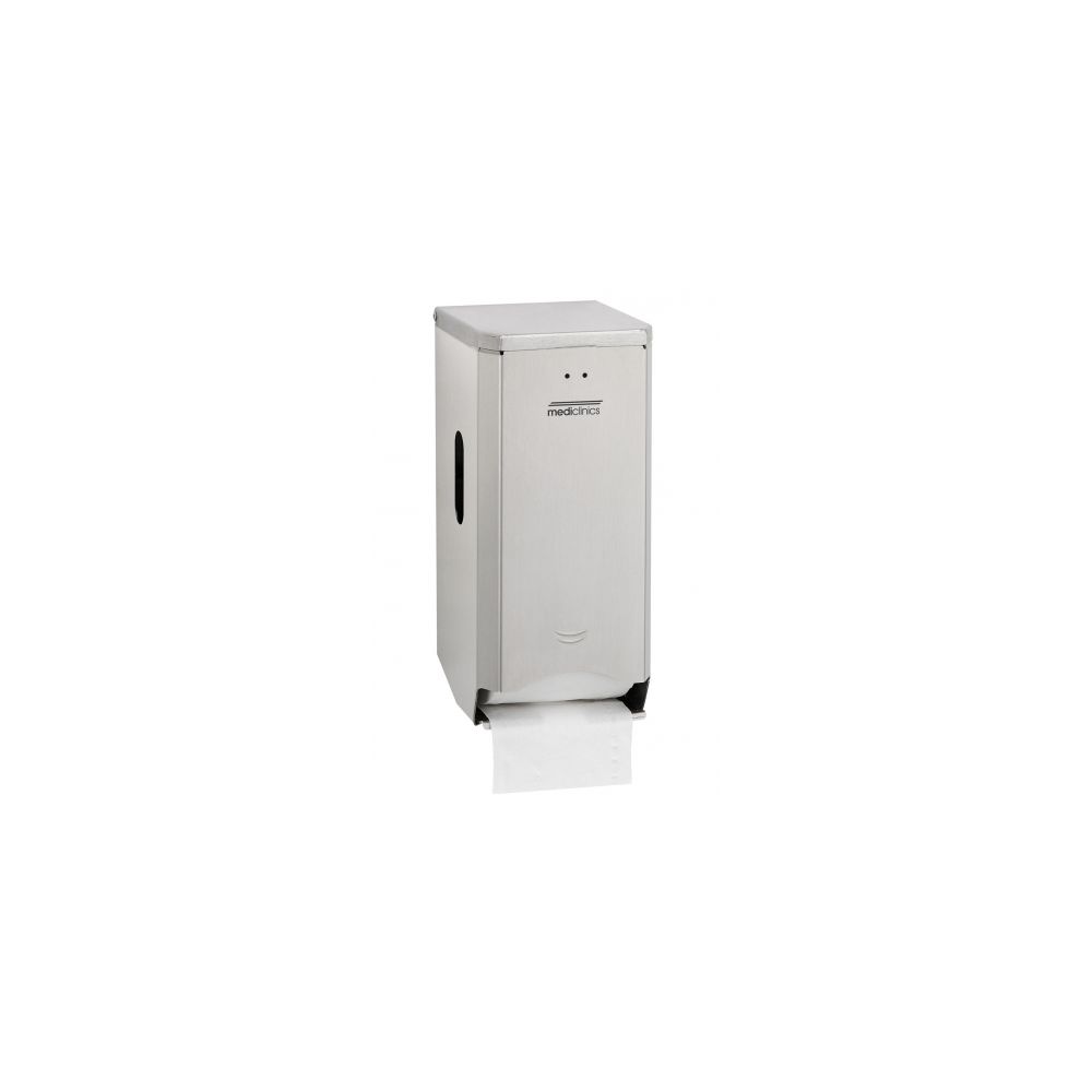 Mediclinics toiletrolhouder (2 rollen) RVS PR2784