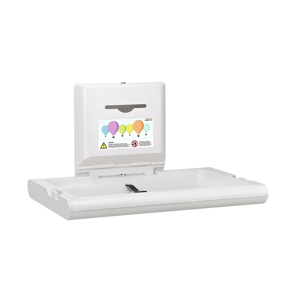 Mediclinics babyverschoontafel horizontaal CP0016H - wit