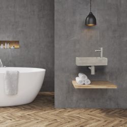 Differnz Fonteinset Juti - incl. kraan - betonlook