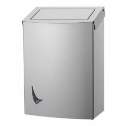 Wings afvalbak gesloten 20l RVS WIN WBP 20 SAL