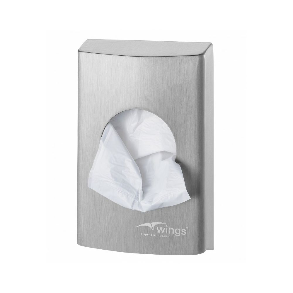 Wings hygiënezakjesdispenser RVS-plastic WIN HBDC SAL