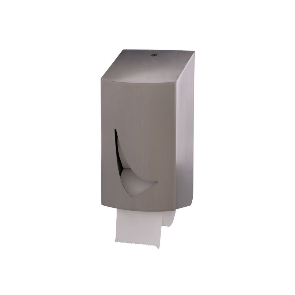 Wings toiletrolhouder 2-rols dop RVS WIN TR2S SAL