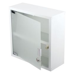 Differnz Spiegelkast Quadro 30x30x12 Wit