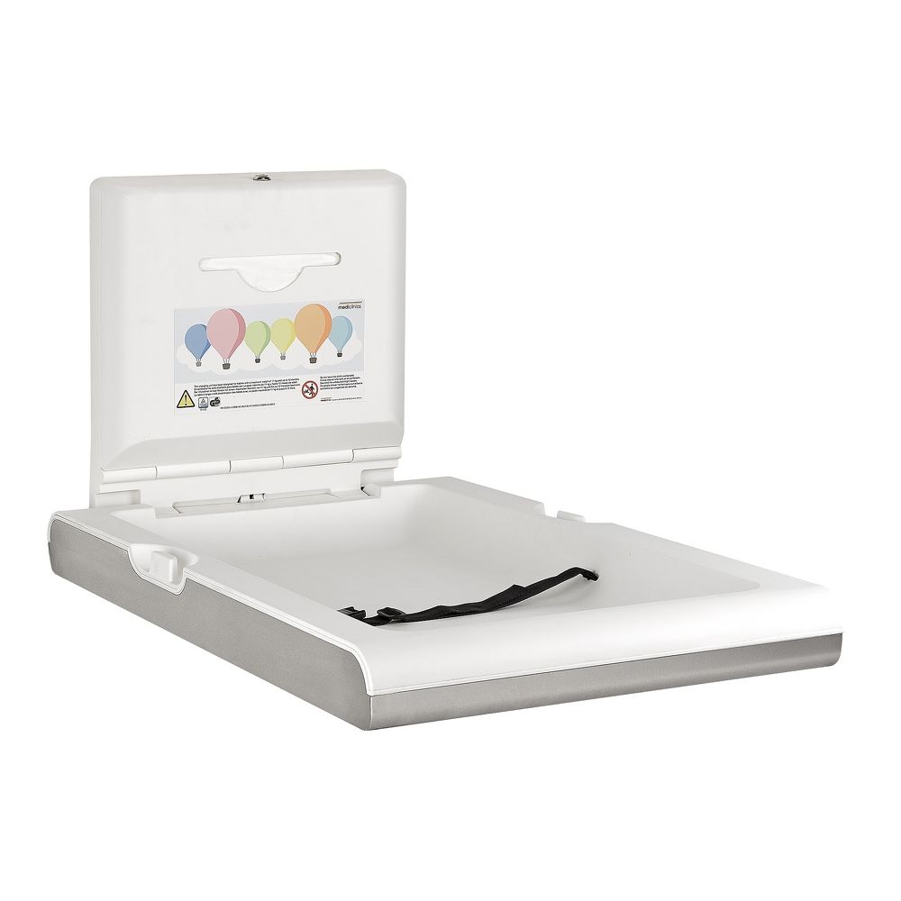 Mediclinics babyverschoontafel verticaal CP0016VCS - RVS