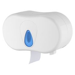 PlastiQline 2-rols toiletrolhouder (kokerloos) PQTMCDuo