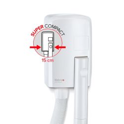 Valera wandhaardroger Hotello BLDC 1500W - wit