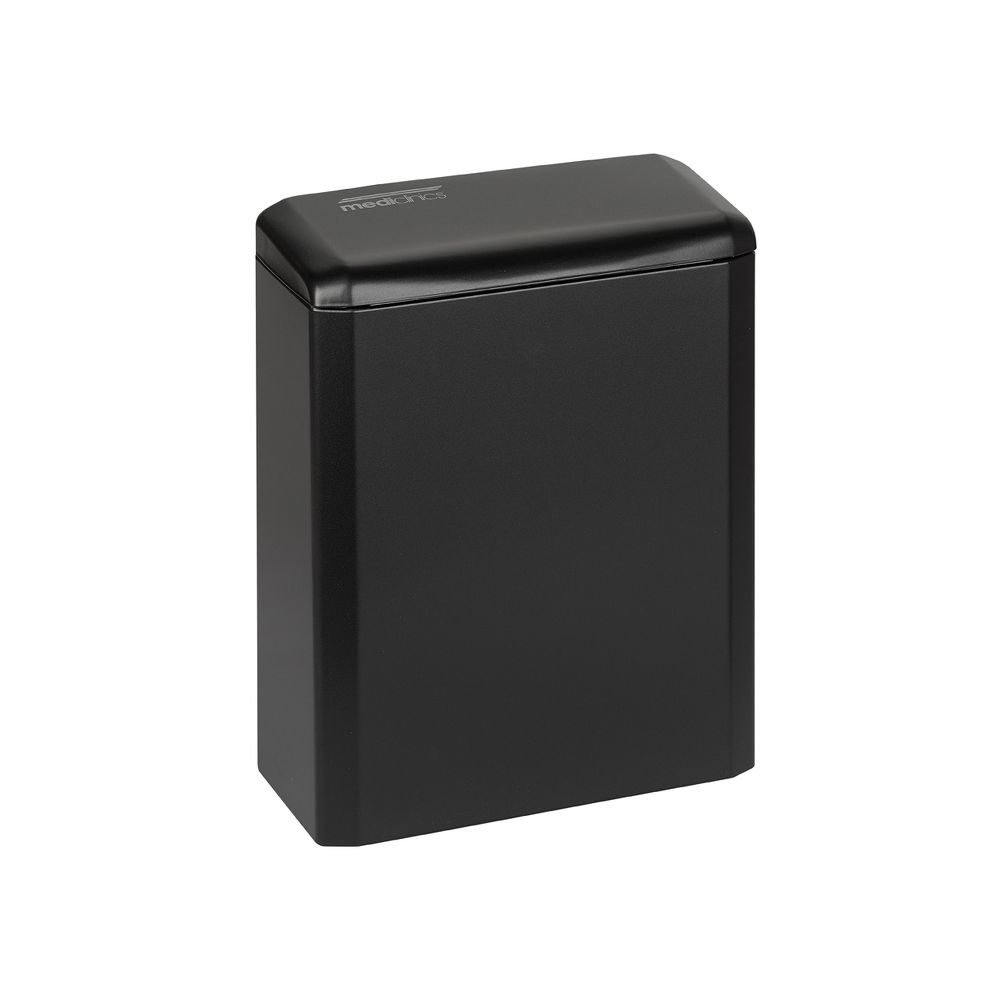 Mediclinics hygienebak zwart 6l. PP0006B