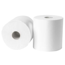 Poetsrol midi recycled tissue 1 laags