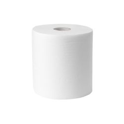 Poetsrol midi cellulose wit 2 laags