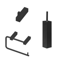 Tupai toiletset Square - zwart