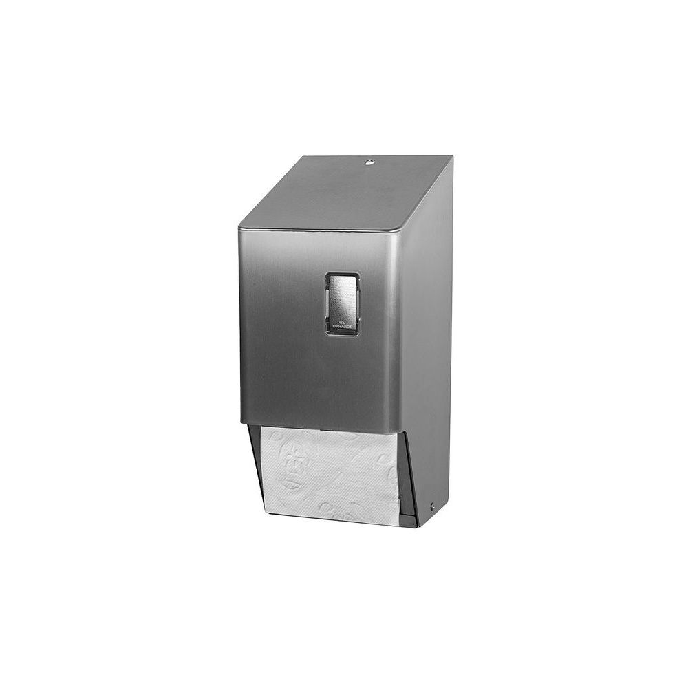 SanTRAL Toiletrolhouder 2rols RVS (standaard rollen) TRU 2-2 E ST