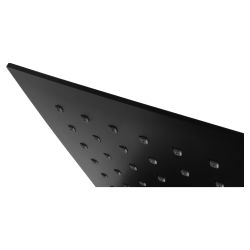 Differnz Thermoline doucheset vierkant - zwart