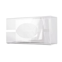 MediQo-line handschoendispenser kunststof transparant groot MQGLV