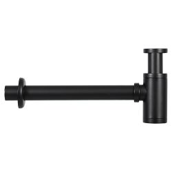 Differnz Flat fonteinset keramiek - kraan recht - mat zwart