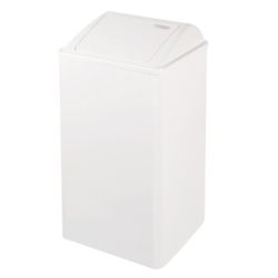 Mediclinics afvalbak wit 65l. PP0065