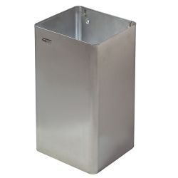 Mediclinics open afvalbak RVS 65l. PP1065CS