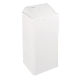 Mediclinics afvalbak wit 80l. PP0080