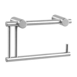 Kursaal toiletrolhouder RVS