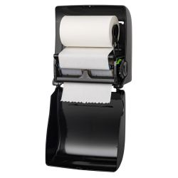 PlastiQline 2020 handdoekroldispenser kunststof zwart mini PQSAutKZ