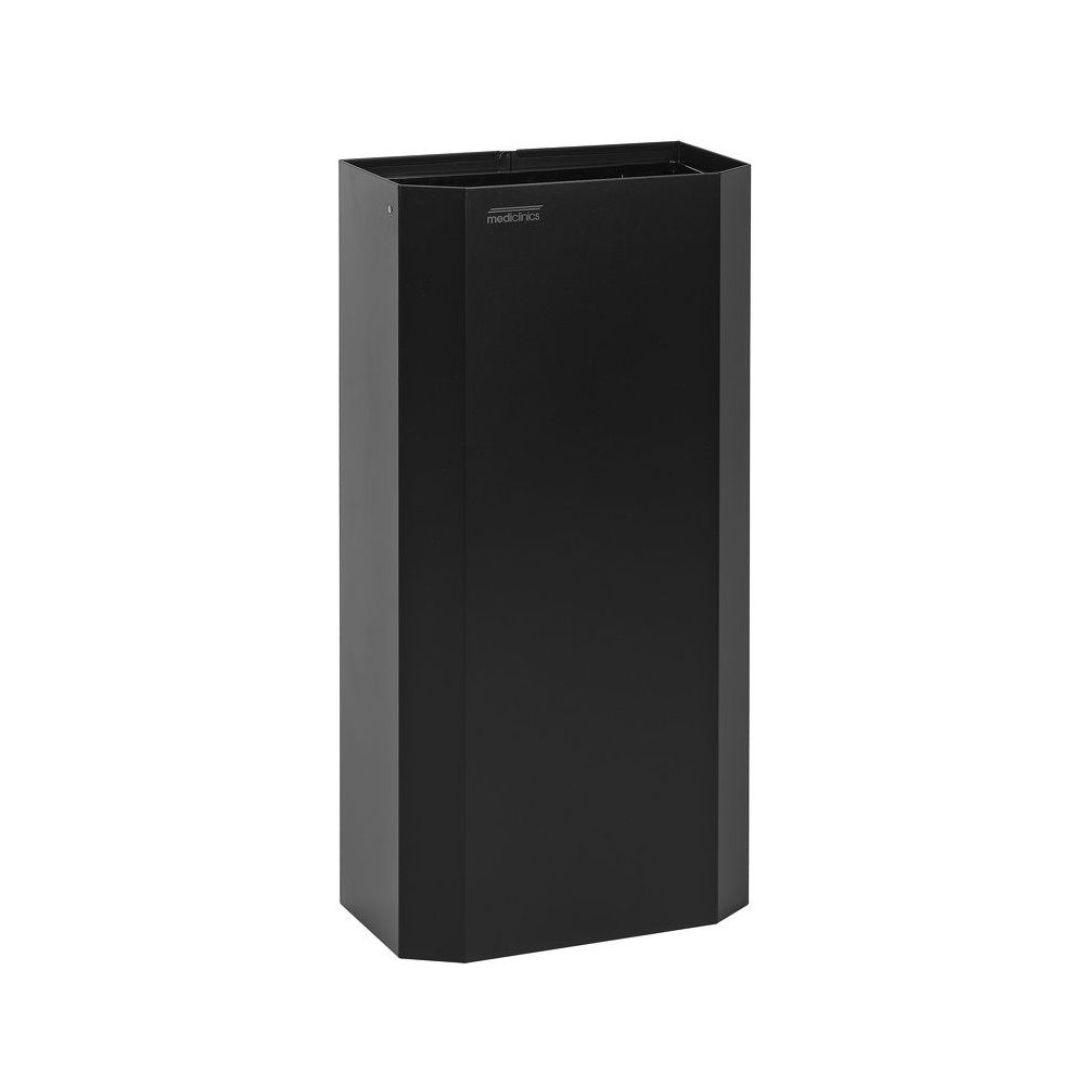 Mediclinics open afvalbak zwart 40l. PPA4279B