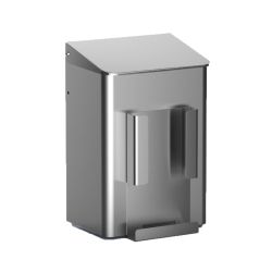 MediQo-line hygiënebak 6 liter RVS + zakjeshouder MQWB6HBHE