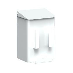 MediQo-line hygiënebak 6 liter wit + zakjeshouder MQWB6HBHP