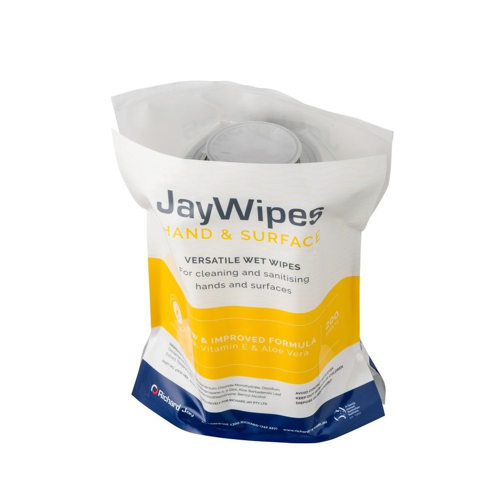 PlastiQline wet-wipe hand en oppervlakte cleaning