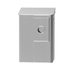 MediQo-line hygiënebak 6 liter RVS + zakjeshouder plastic zakjes MQWB6HBKE