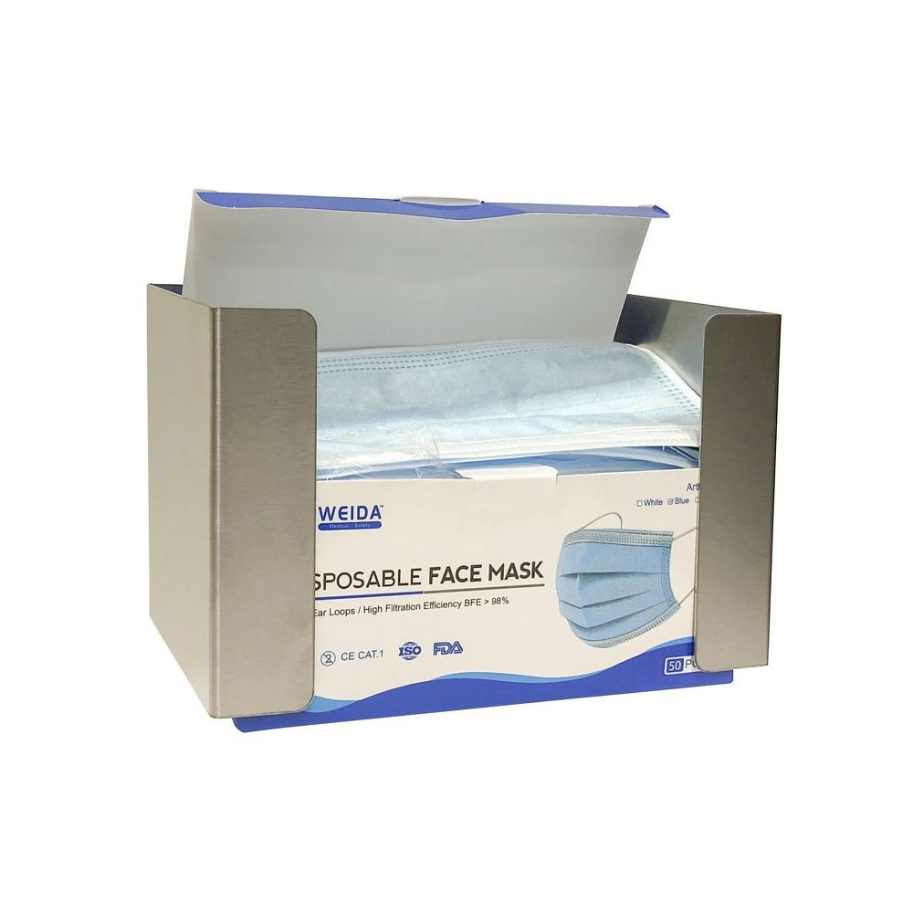 MediQo-line mondmaskerdispenser groot MQFMD - RVS