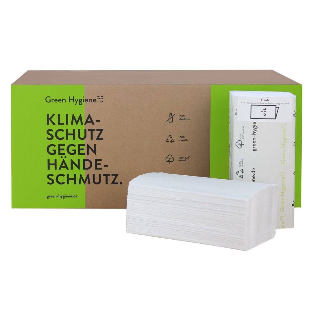 FRIEDA - Handdoekjes Z-gevouwen 100% gerecycled 2laags