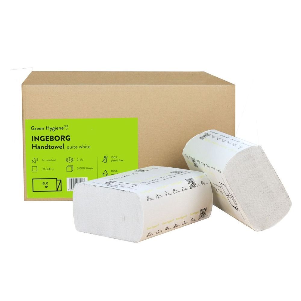 INGEBORG - Handdoekjes multifold 100% gerecycled 2laags