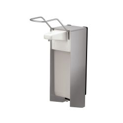MediQo-line zeepdispenser RVS 1000ml lange bedieningsbeugel MQL10E