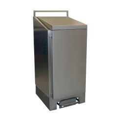 Dutch Bins RVS afvalzakhouder 120 liter AVZH 120 E