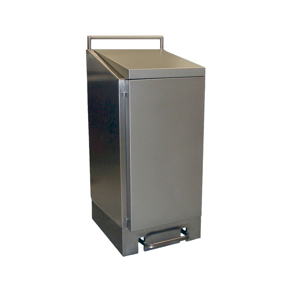 Dutch Bins RVS afvalzakhouder 120 liter AVZH 120 E