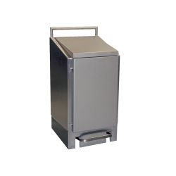 Dutch Bins RVS afvalzakhouder 120 liter AVZH 120 E