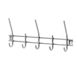 Garderobe 5 haken RVS