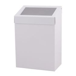 Dutch Bins basic afvalbak wit 20l ACBB20EP