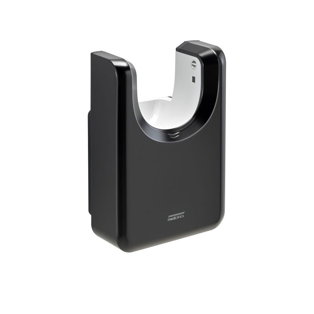 Mediclinics handdroger U-flow automatisch M23AB - zwart