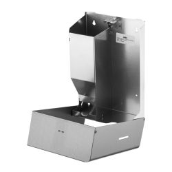 MediQo-Line dispenser klein voor maandverband en tampons - RVS FPP