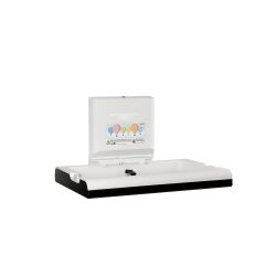 Mediclinics babyverschoontafel horizontaal CP0016HCSB - zwart